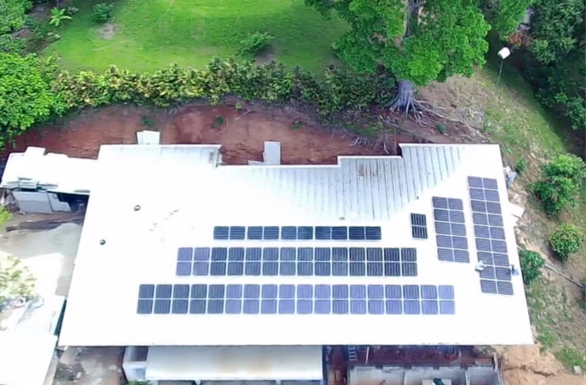 Photo of solar panel