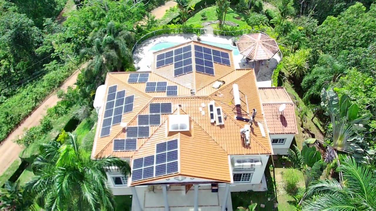 Photo of solar water header